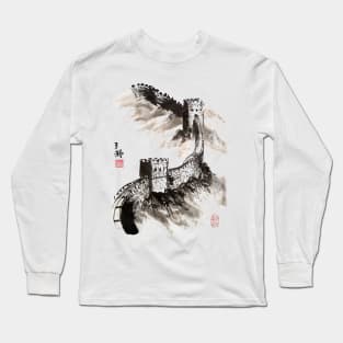 The Great Wall of China 01 Long Sleeve T-Shirt